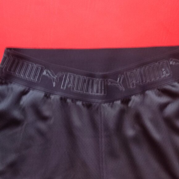 Puma athletic / sport short black women's size M - Picture 5 of 5